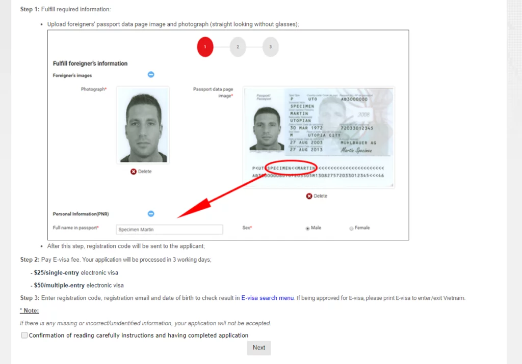 How to Get Vietnam Visa in 3 days 3 2 1